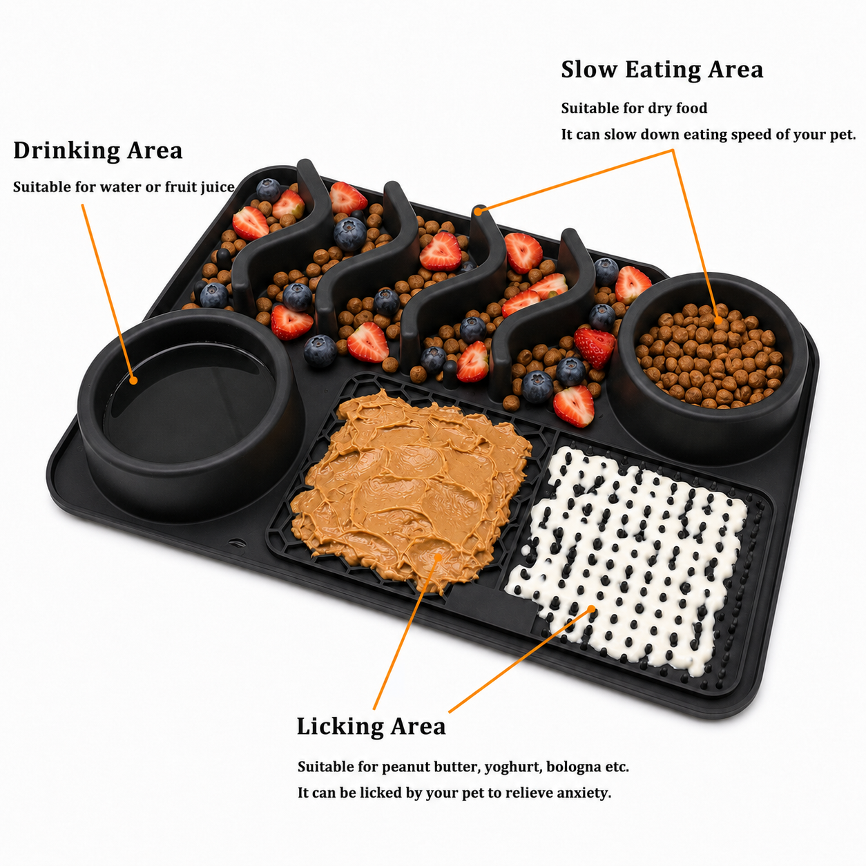 The Loyal Station — Lick Mat + Bowl Set