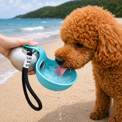The Small Loyal Dog Water Bottle