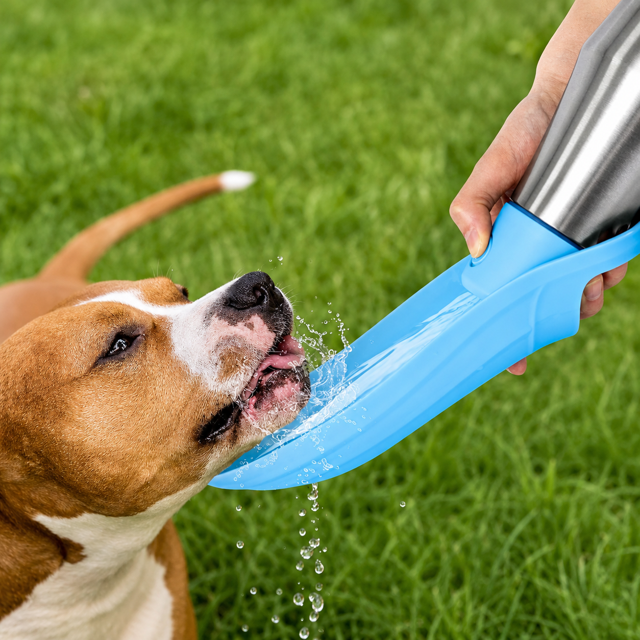 The Large Loyal Dog Water Bottle