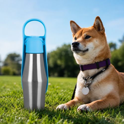 The Large Loyal Dog Water Bottle